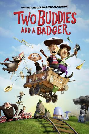 Two Buddies and a Badger